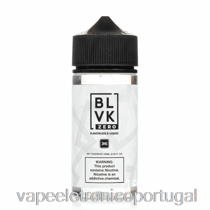 Vape Eletrônico Sem Sabor - Blvk - 100ml 3mg